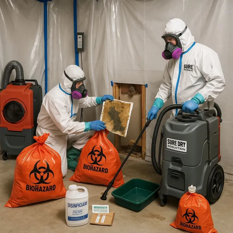 Contaminated Water Handling Protocols process in Richton Park, IL