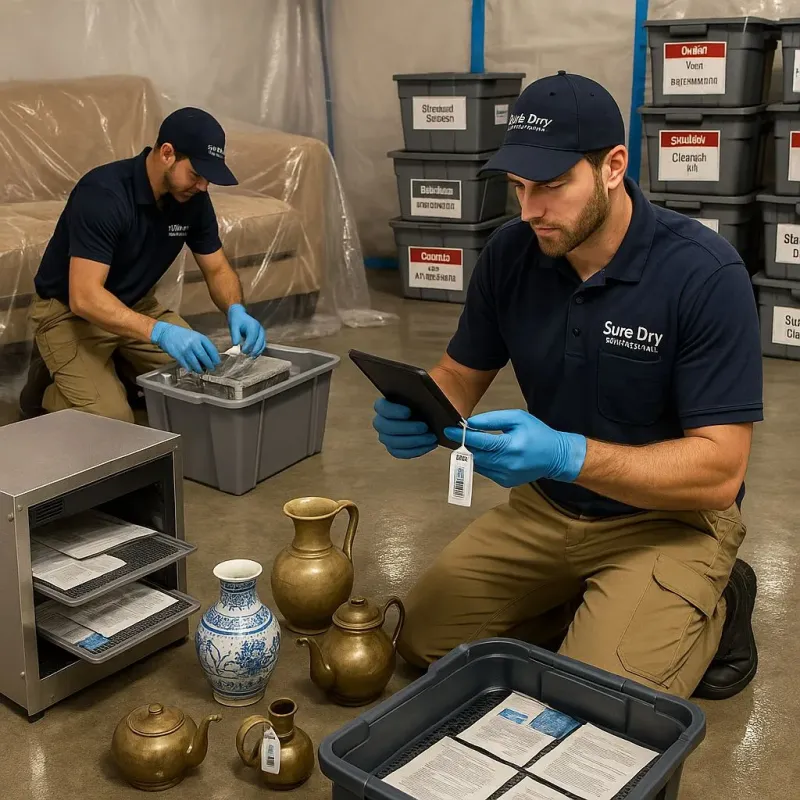 Content Protection and Restoration process in Richton Park, IL