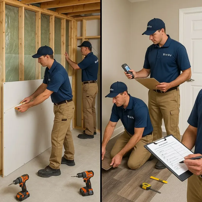 Repairs and Reconstruction process in Richton Park, IL