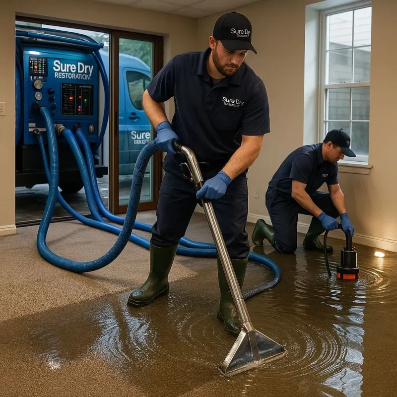 Water Extraction and Removal process in Richton Park, IL